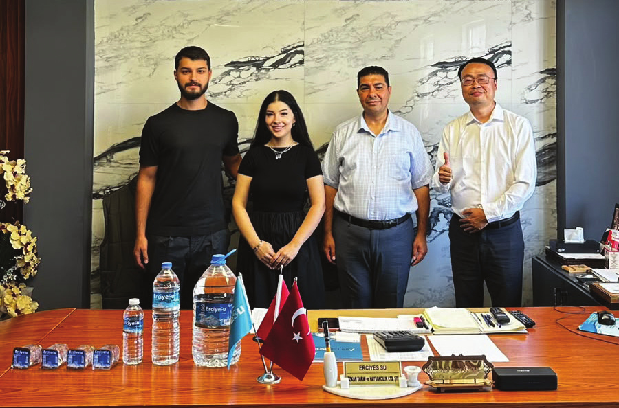 Erciyes Doğal Kaynak Suyu Yönetimi ve Youngsun Heyeti